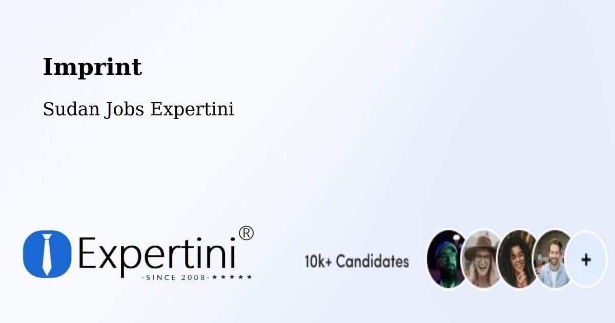Imprint – Zalingei - Sudan Jobs Expertini